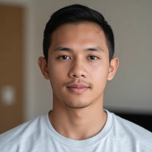 Potret Dimas, laki-laki Indonesia dengan senyum percaya diri